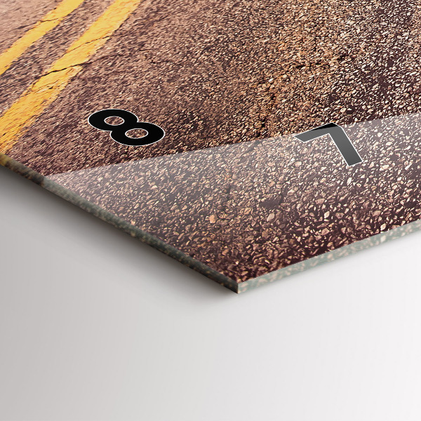 Reloj horizontal Ruta 66 EE.UU.