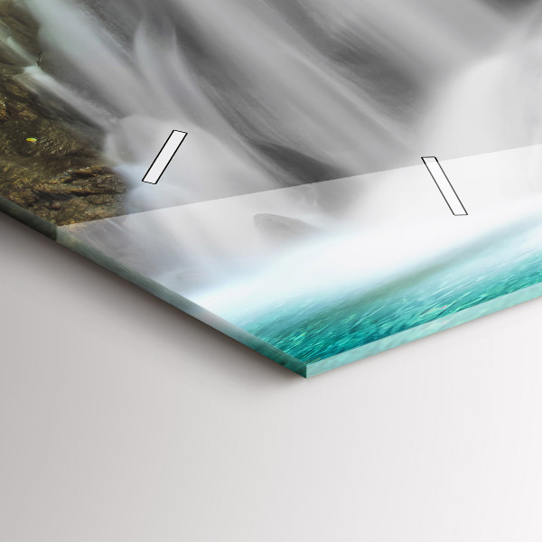 Reloj de cristal horizontal Cascada en Tailandia