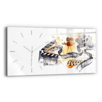 Reloj de cristal horizontal Cámara cinematográfica