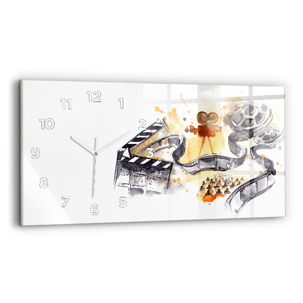 Reloj de cristal horizontal Cámara cinematográfica