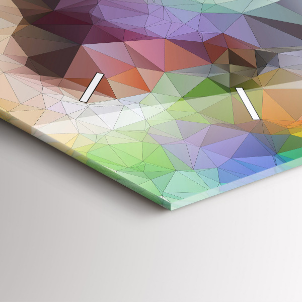 Reloj horizontal Ojo humano coloreado