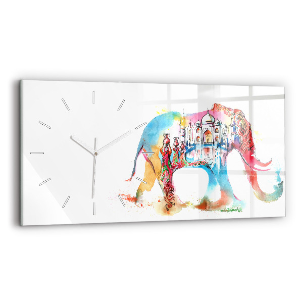 Reloj de cristal horizontal Cultura de la India