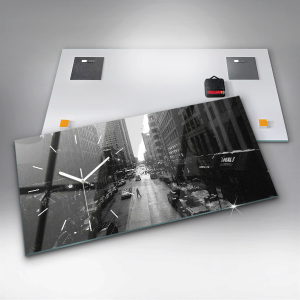 Reloj horizontal Calles de Chicago