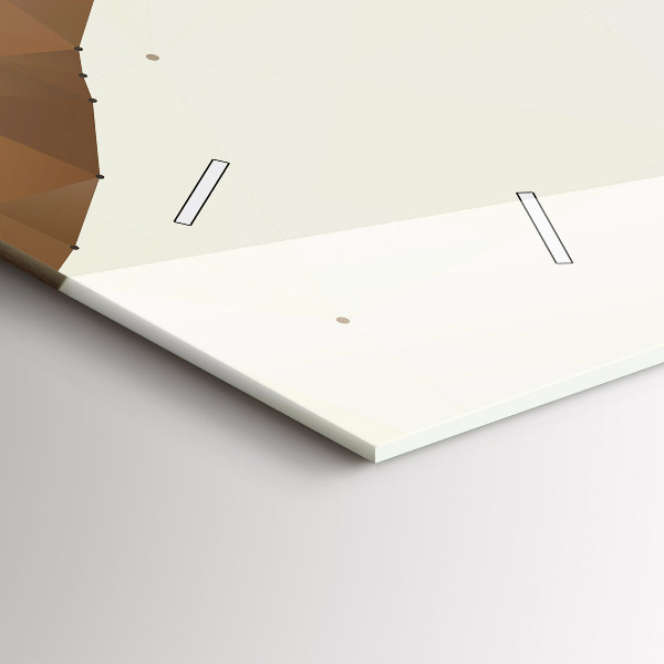 Reloj de cristal horizontal Creación de Adán