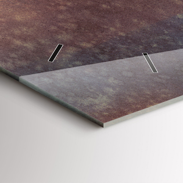 Reloj de cristal horizontal Mujer con paraguas