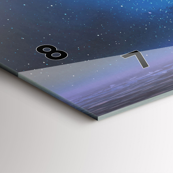 Reloj horizontal Velero de fantasía