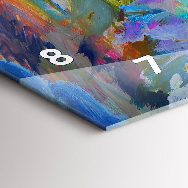 Reloj horizontal Bailarina pintada