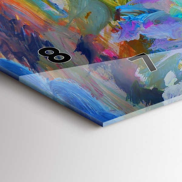 Reloj horizontal Bailarina pintada