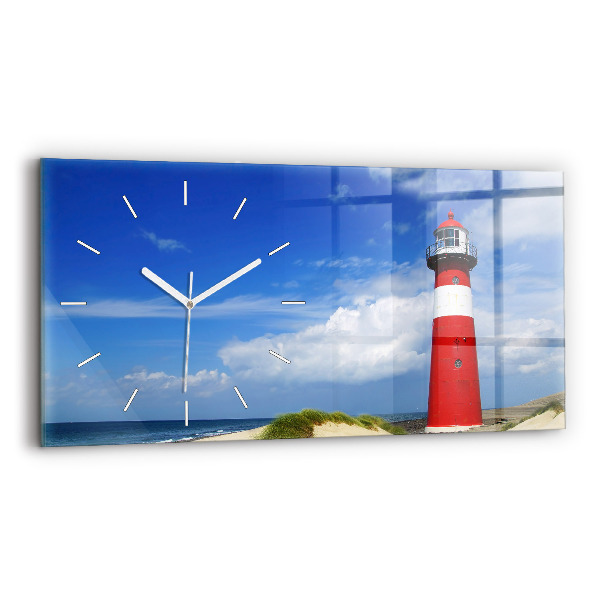 Reloj de cristal horizontal Faro