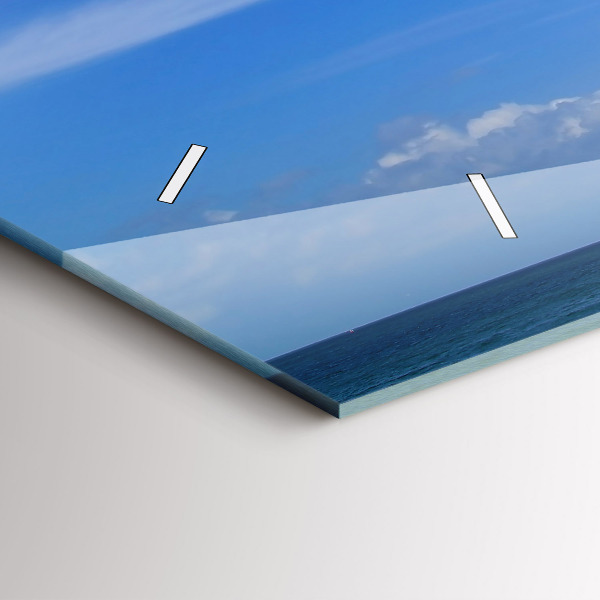 Reloj de cristal horizontal Faro