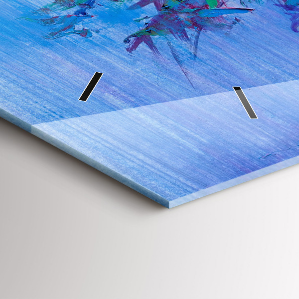 Reloj horizontal Flores en un jarrón