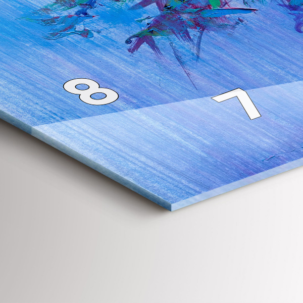 Reloj horizontal Flores en un jarrón