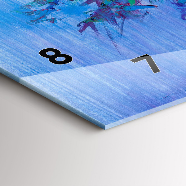 Reloj horizontal Flores en un jarrón