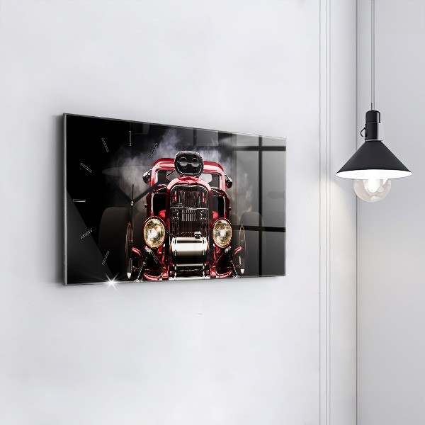 Reloj horizontal Coche antiguo de época