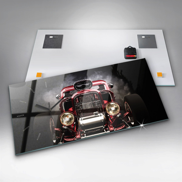 Reloj horizontal Coche antiguo de época