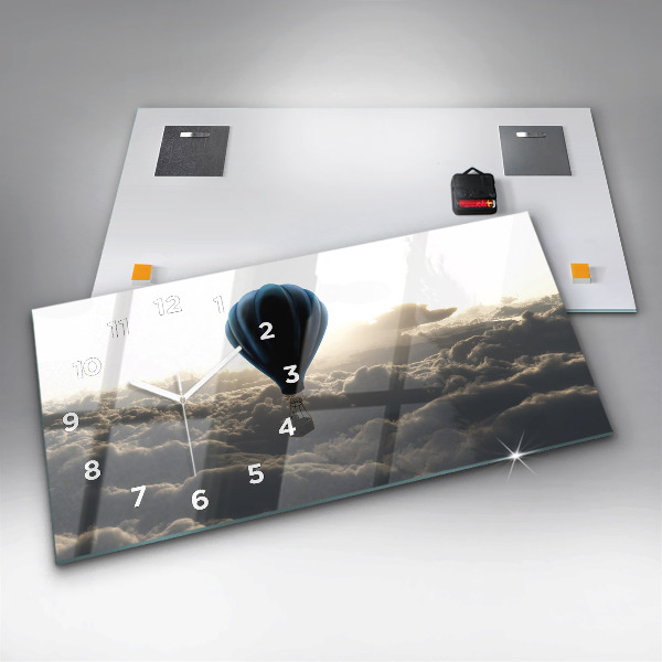 Reloj horizontal Globo en el cielo