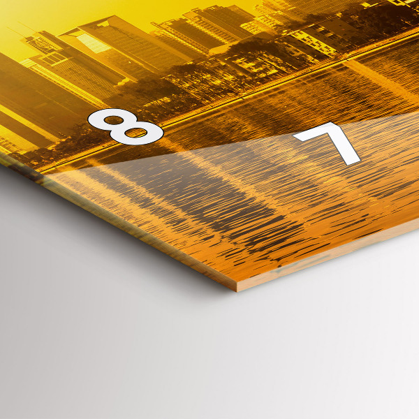 Reloj horizontal Río Zhujiang