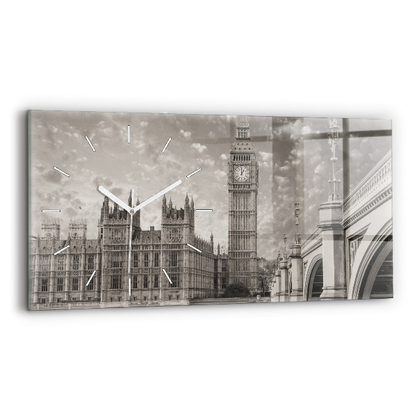 Reloj horizontal Londres Inglaterra Big Ben