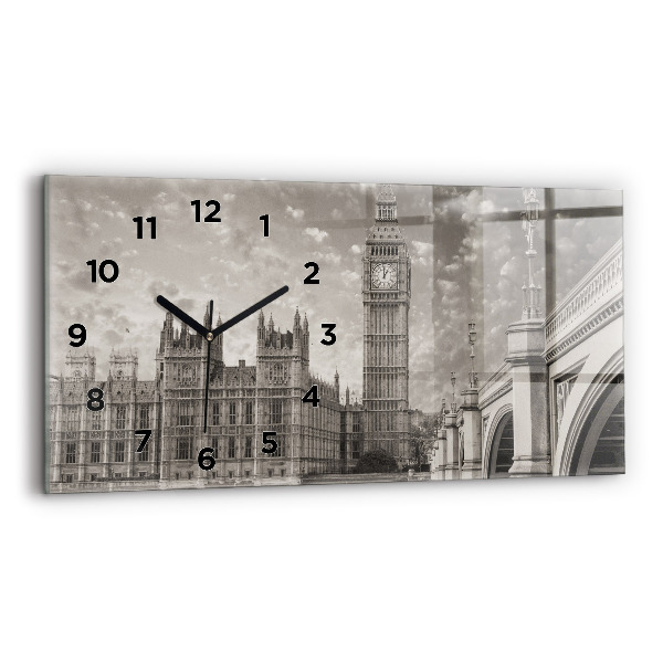 Reloj horizontal Londres Inglaterra Big Ben