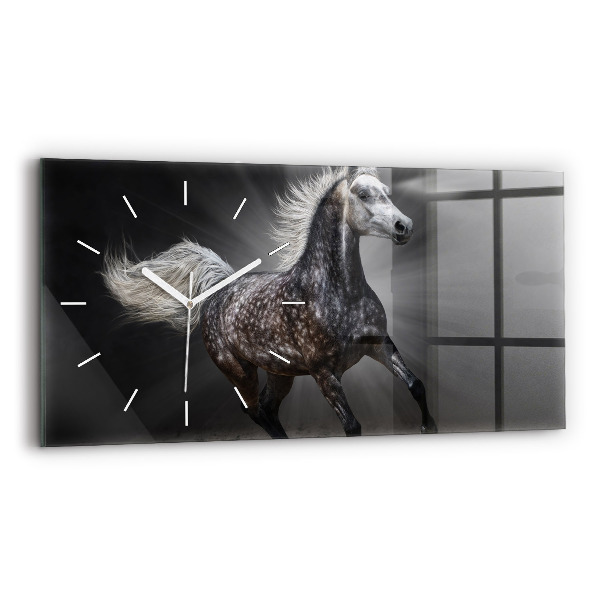 Reloj horizontal Caballo al galope
