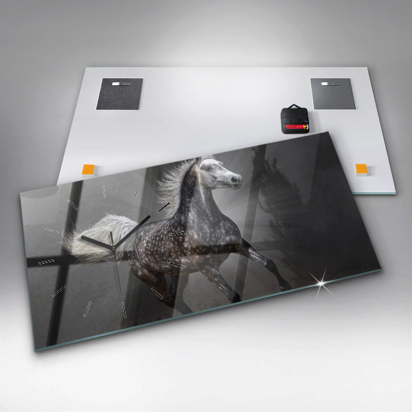 Reloj horizontal Caballo al galope