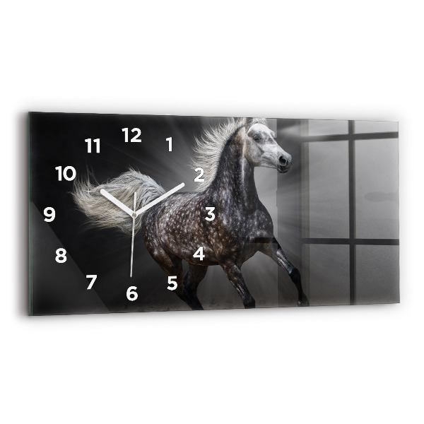 Reloj horizontal Caballo al galope