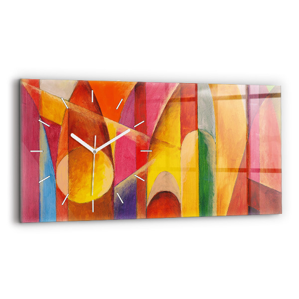 Reloj horizontal Arte Decoración Abstracción