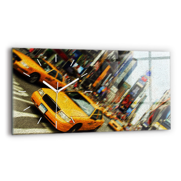 Reloj horizontal Taxis de Nueva York