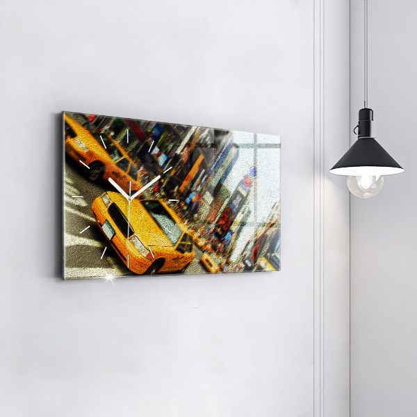 Reloj horizontal Taxis de Nueva York
