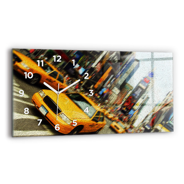 Reloj horizontal Taxis de Nueva York