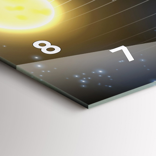 Reloj horizontal Sistema solar