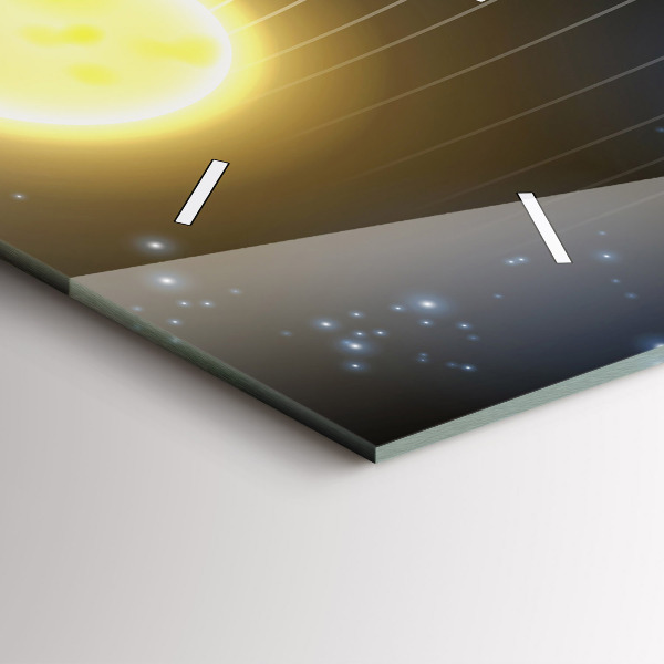 Reloj horizontal Sistema solar