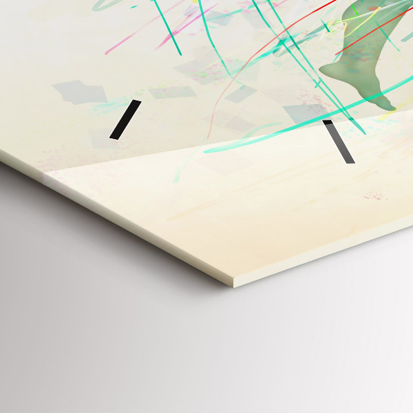 Reloj horizontal Gente colorida