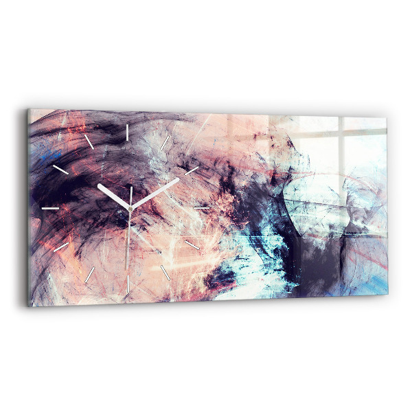 Reloj horizontal Imagen abstracta