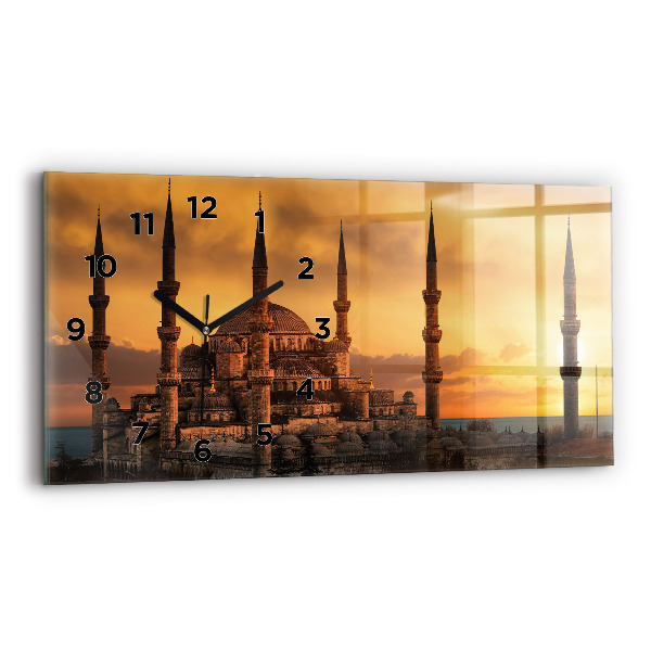 Reloj de cristal horizontal Mezquita de Estambul