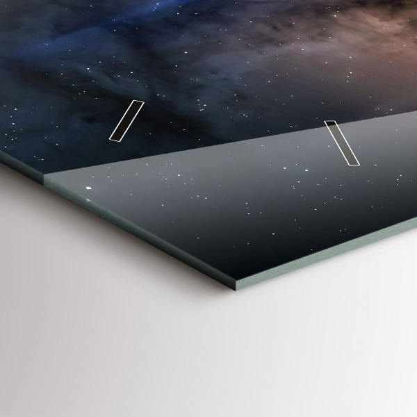 Reloj de cristal horizontal Astronauta en el espacio