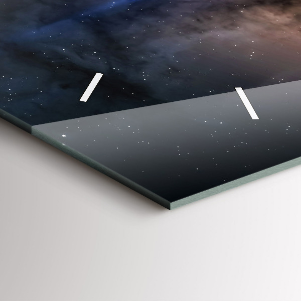 Reloj de cristal horizontal Astronauta en el espacio