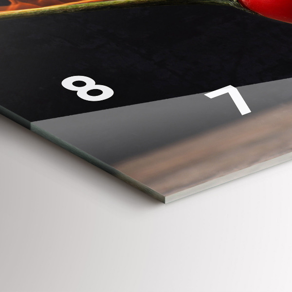 Reloj horizontal Pimiento pepperoni