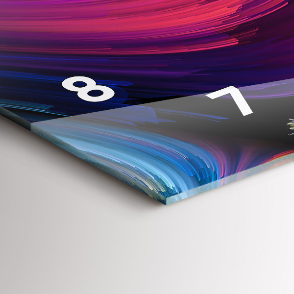 Reloj horizontal Venta abstracta