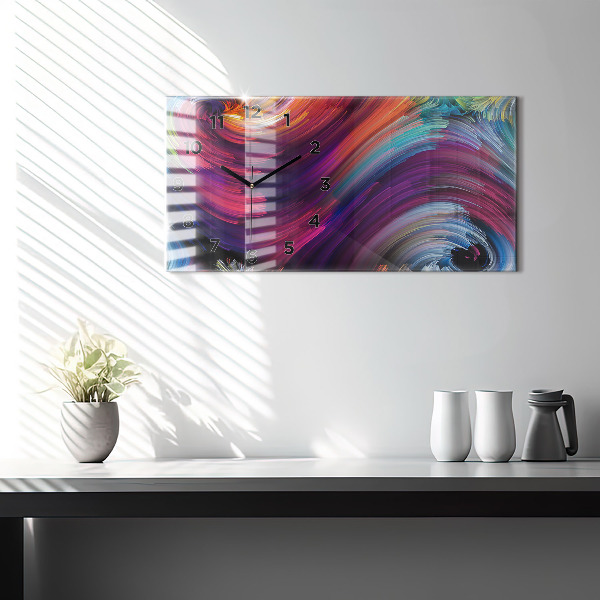 Reloj horizontal Venta abstracta