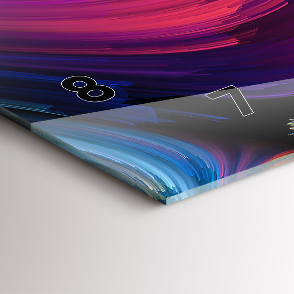 Reloj horizontal Venta abstracta