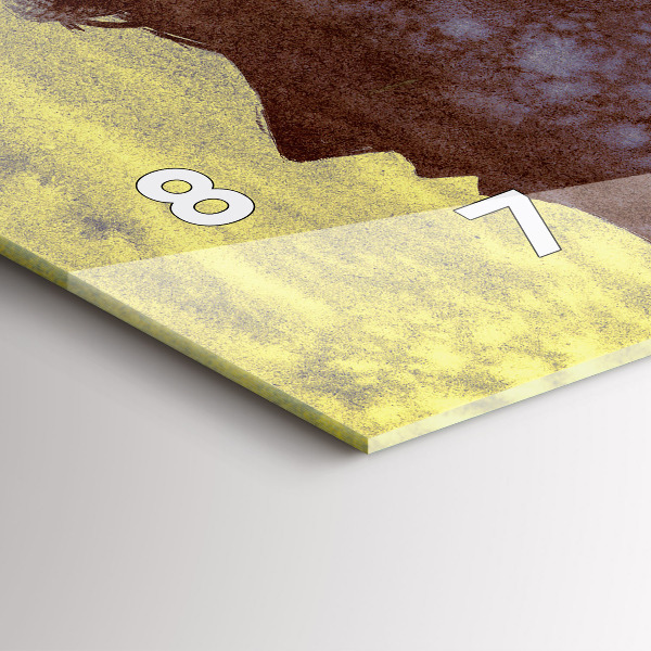 Reloj de cristal horizontal Mujer en el bosque