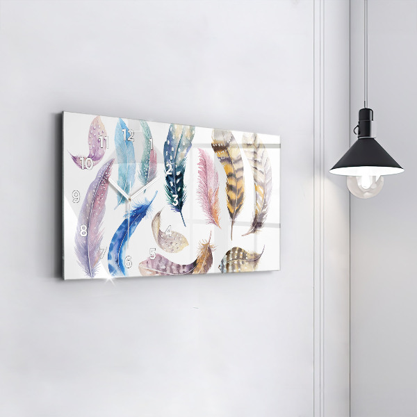 Reloj de cristal horizontal Ilustración de arte retro