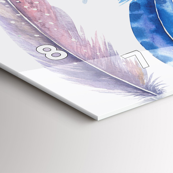 Reloj de cristal horizontal Ilustración de arte retro