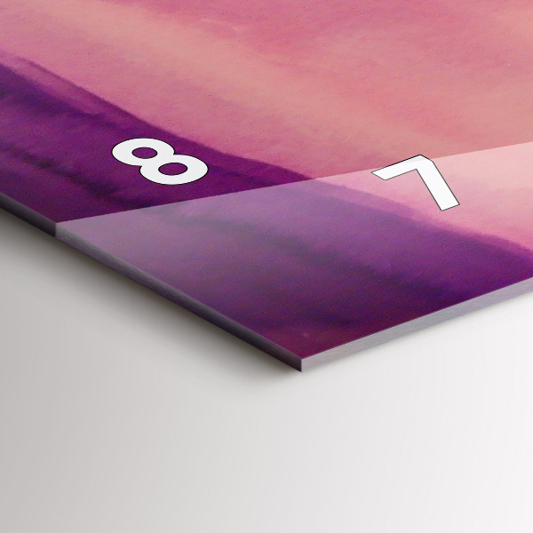 Reloj de cristal horizontal Pintura Mujeres