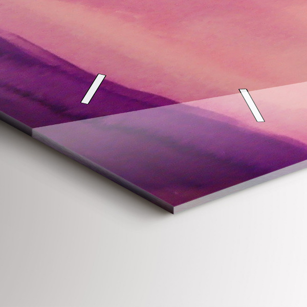 Reloj de cristal horizontal Pintura Mujeres