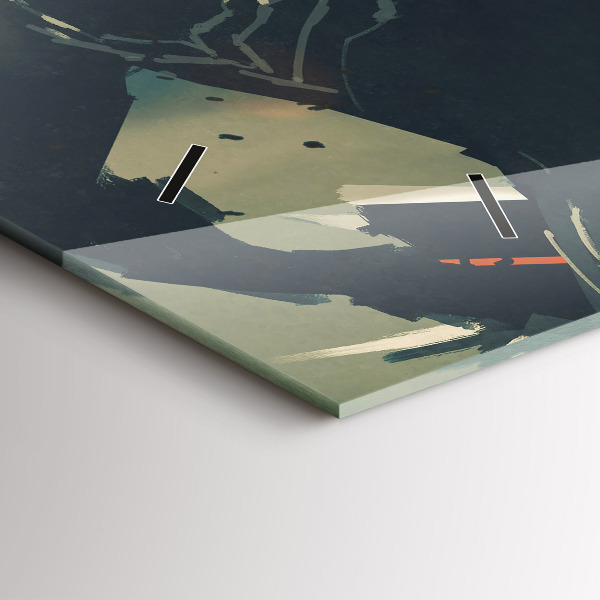 Reloj de cristal horizontal Juego de arma letal