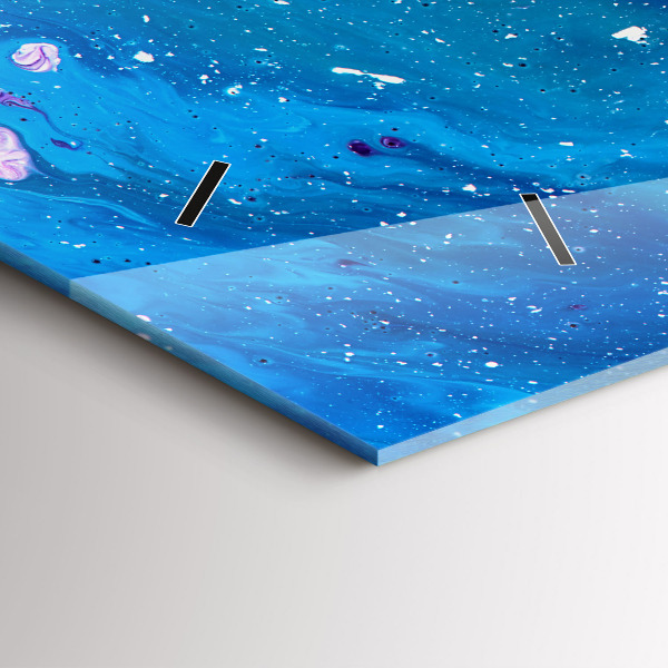 Reloj horizontal Fondo colorido