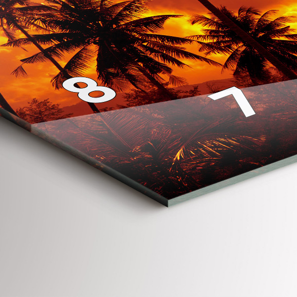 Reloj horizontal Tailandia Playa de Klong Prao