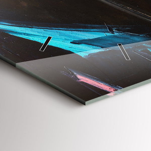 Reloj de cristal horizontal Retrato de mujer